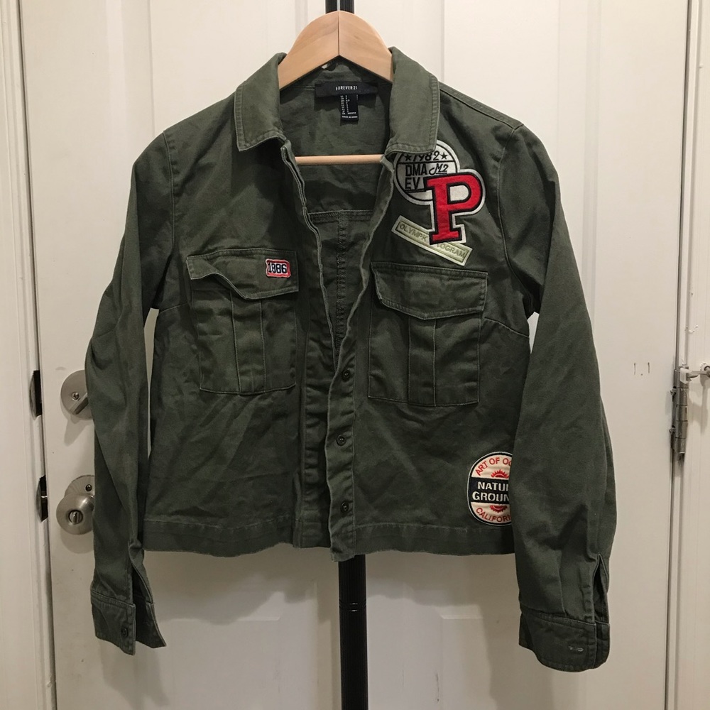 Forever 21 Military Style Jacket